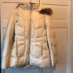 London fog winter puffy coat